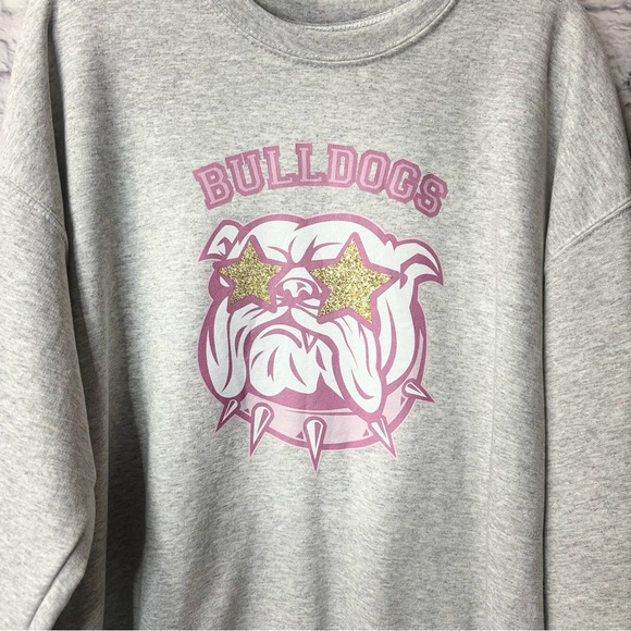Pink Bulldogs Crewneck - Picture 2 of 4